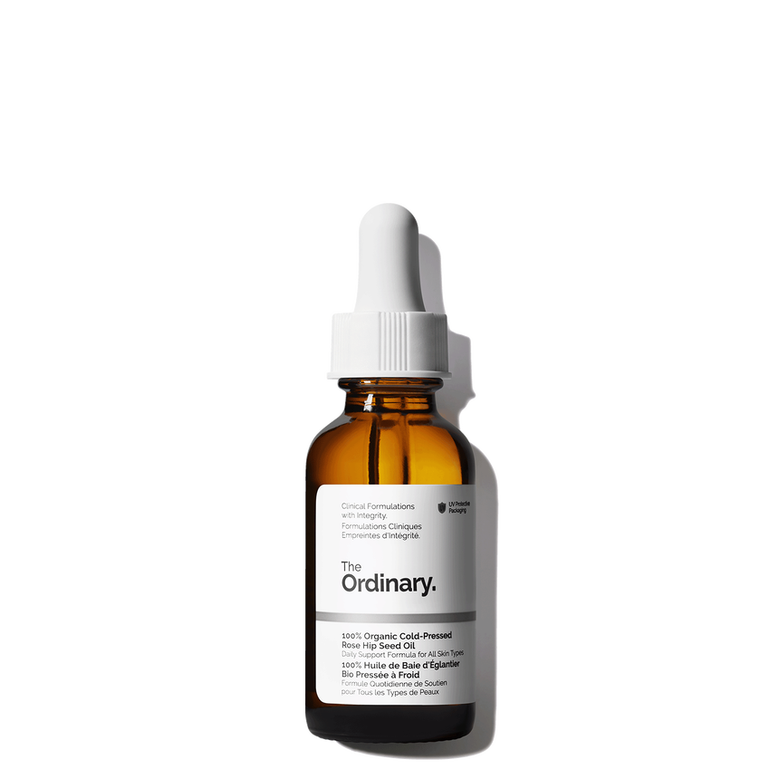 Organic Cold-Pressed Rose Hip Seed Oil Brightening Face Oil