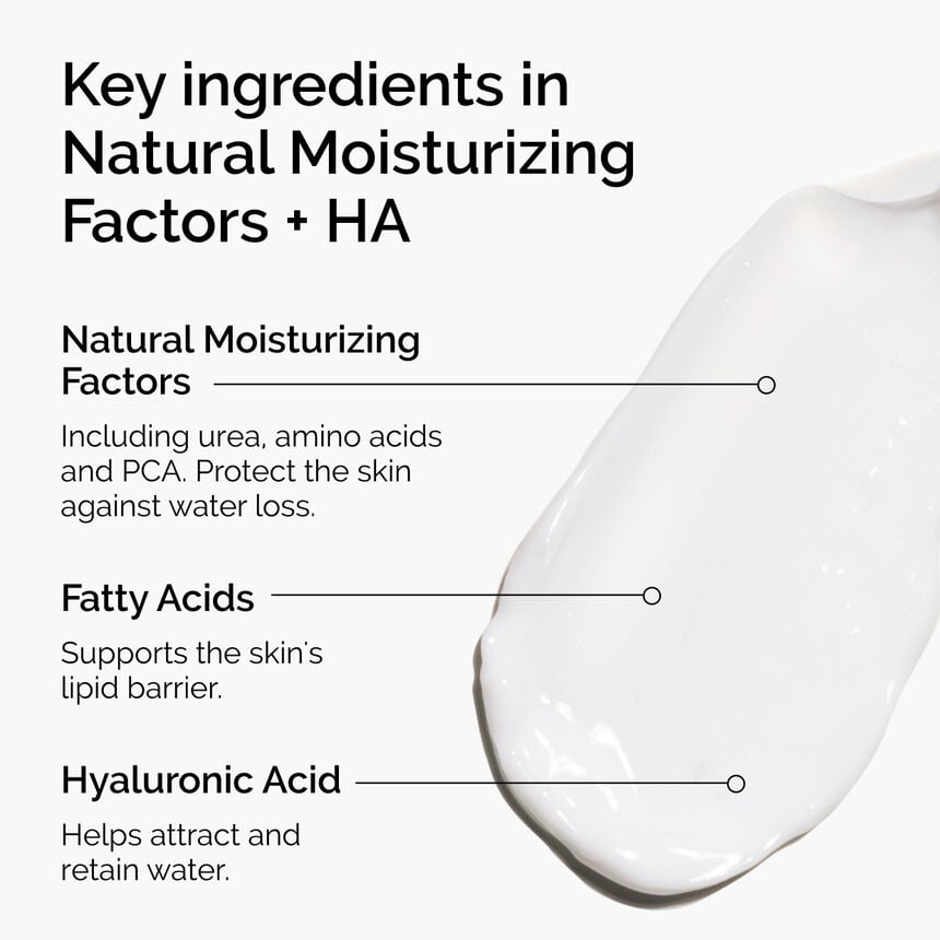 Natural Moisturizing Factors + HA Hydrating Face Moisturizer - Image 4