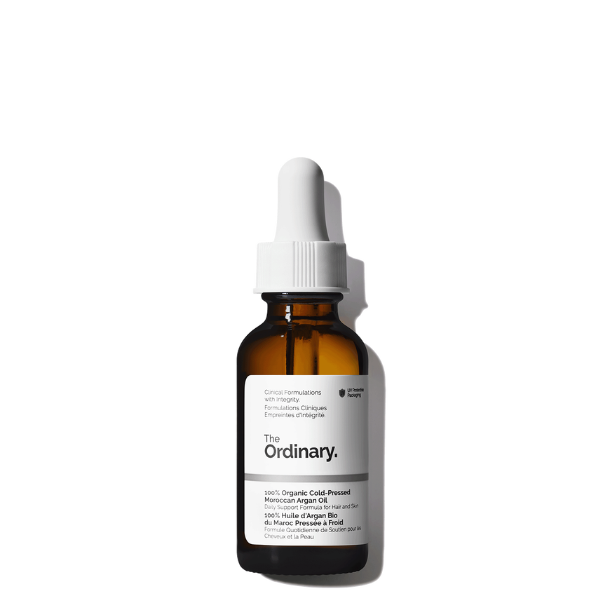 Organic Cold-Pressed Moroccan Argan Oil Face Hair Skin Care