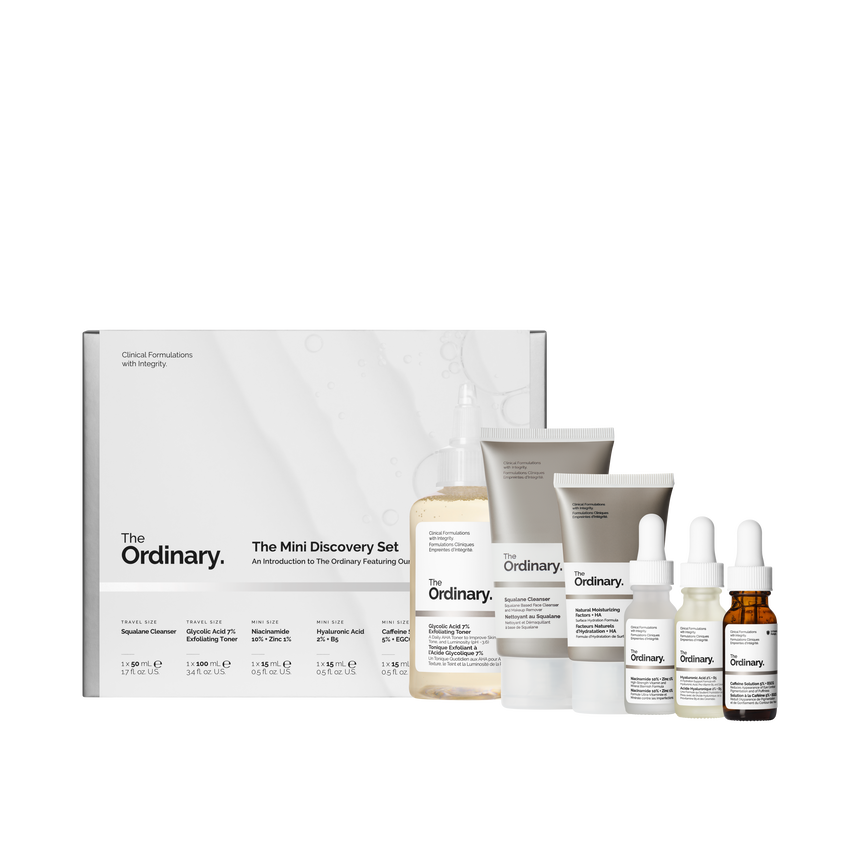 Mini Discovery Set Travel Size Skin Care Collection